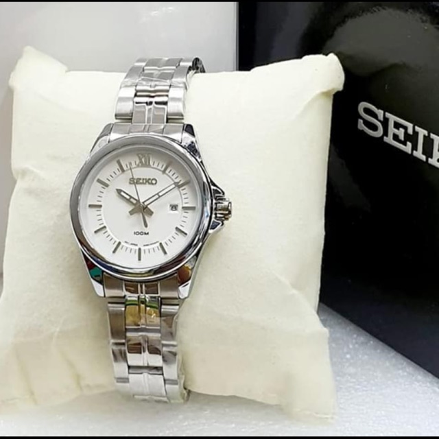 JAM TANGAN WANITA SEIKO RANTAI TANGGAL AKTIF| JAM TANGAN FASHION