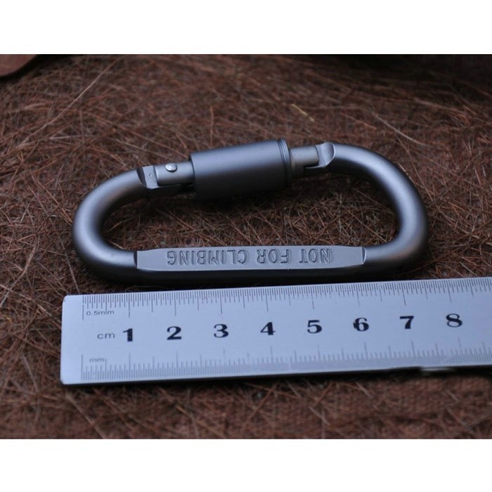 Carabiner LIXADA AT7600 Karabiner Quickdraw Aluminium Gantungan