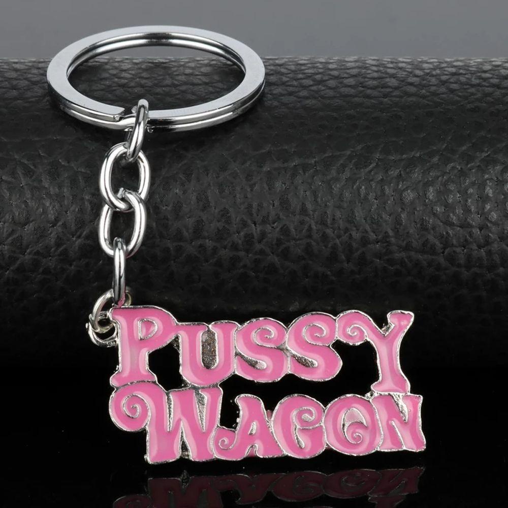 NEEDWAY Kill Bill Keyring Perhiasan Aksesoris Wanita Pria Film Alloy Enamel Keychain Huruf Liontin