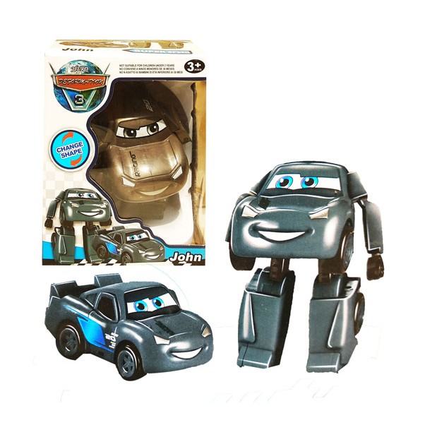 MAINAN ROBOT HERO DEFORMATION JHON-E6688D - 3TAHUN+