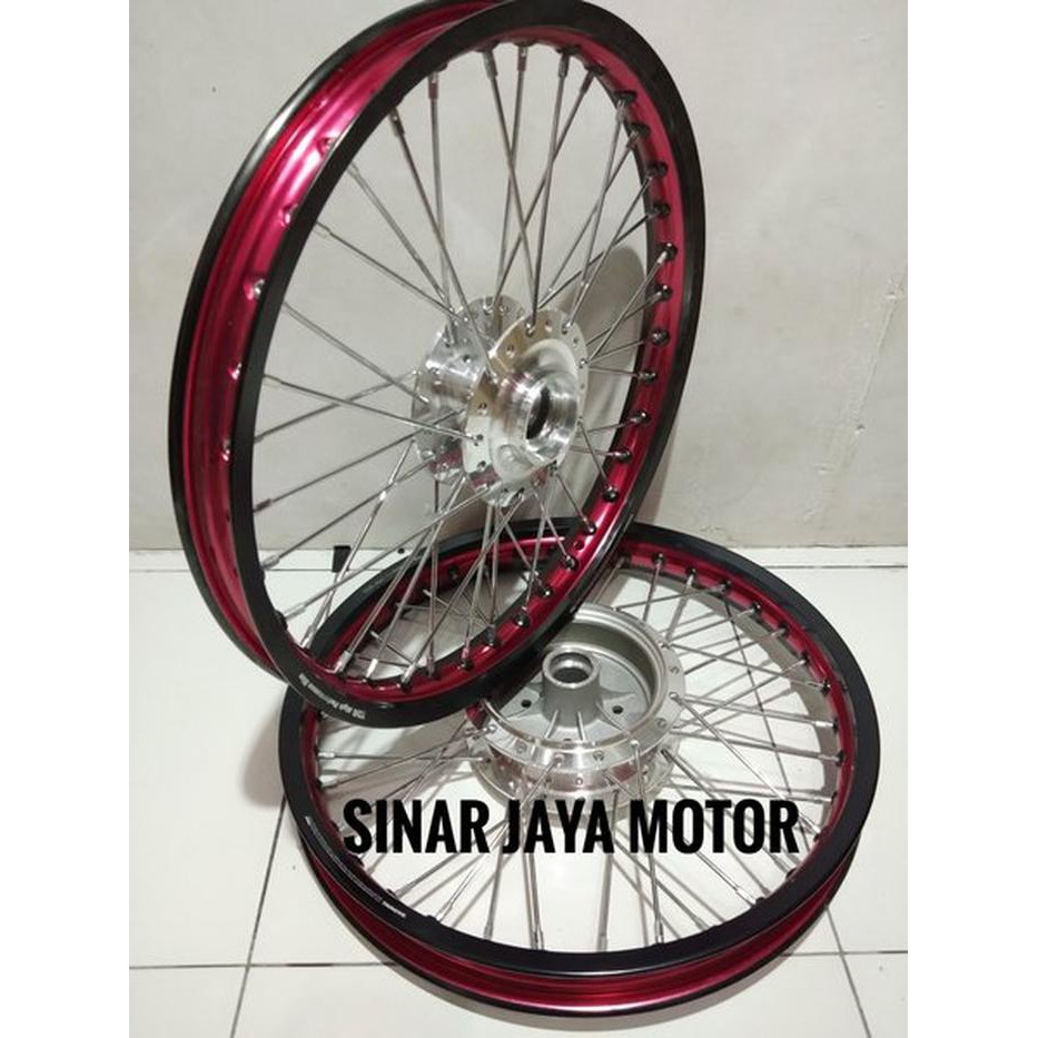 Sepaket Paketan Pelak  Velg  Rx king - Rxk Ring 17  Velg TDR Tuto