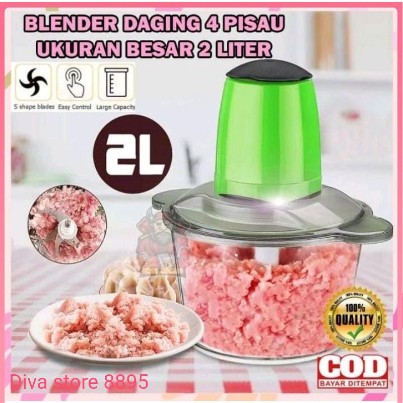 Blender Daging 4 Pisau SQRS / Blender Listrik Serbaguna