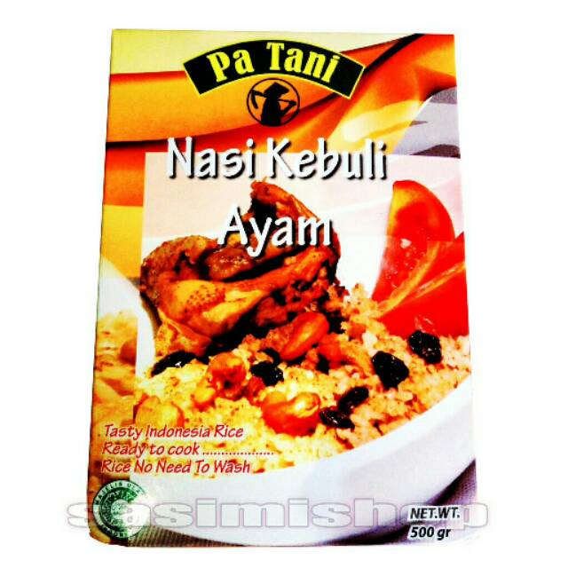 

Pa tani nasi kebuli ayam instan