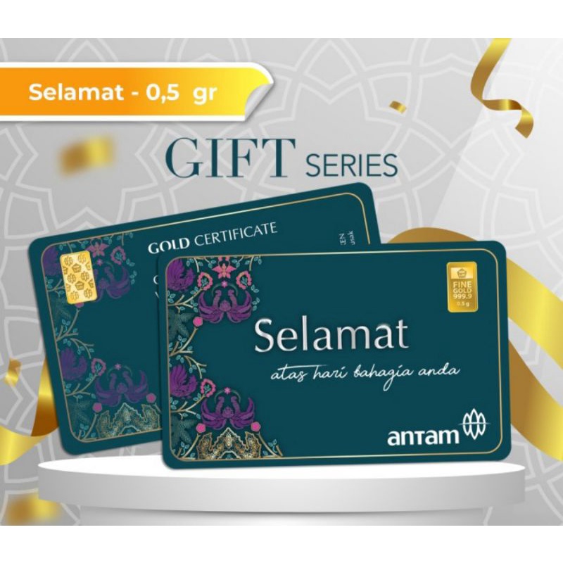 LOGAM MULIA 0,5GRAM GIFT SERIES SELAMAT