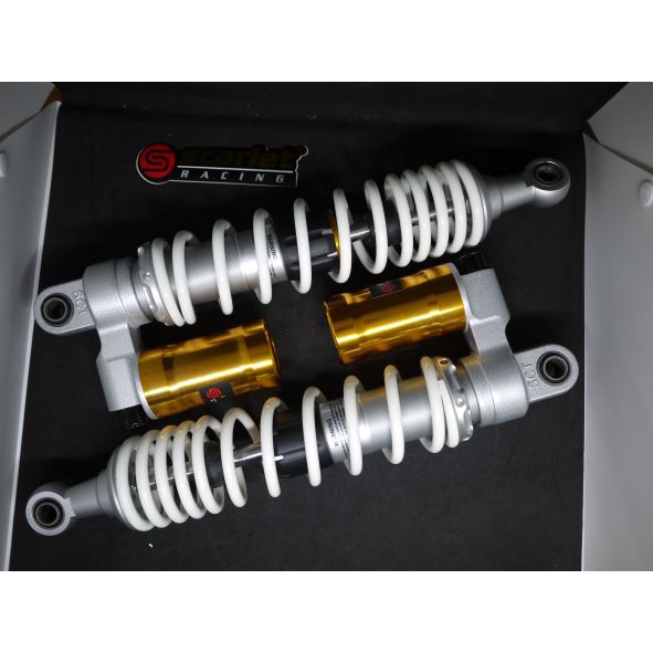 Shock Breaker Tabung Bawah 340mm Scarlet