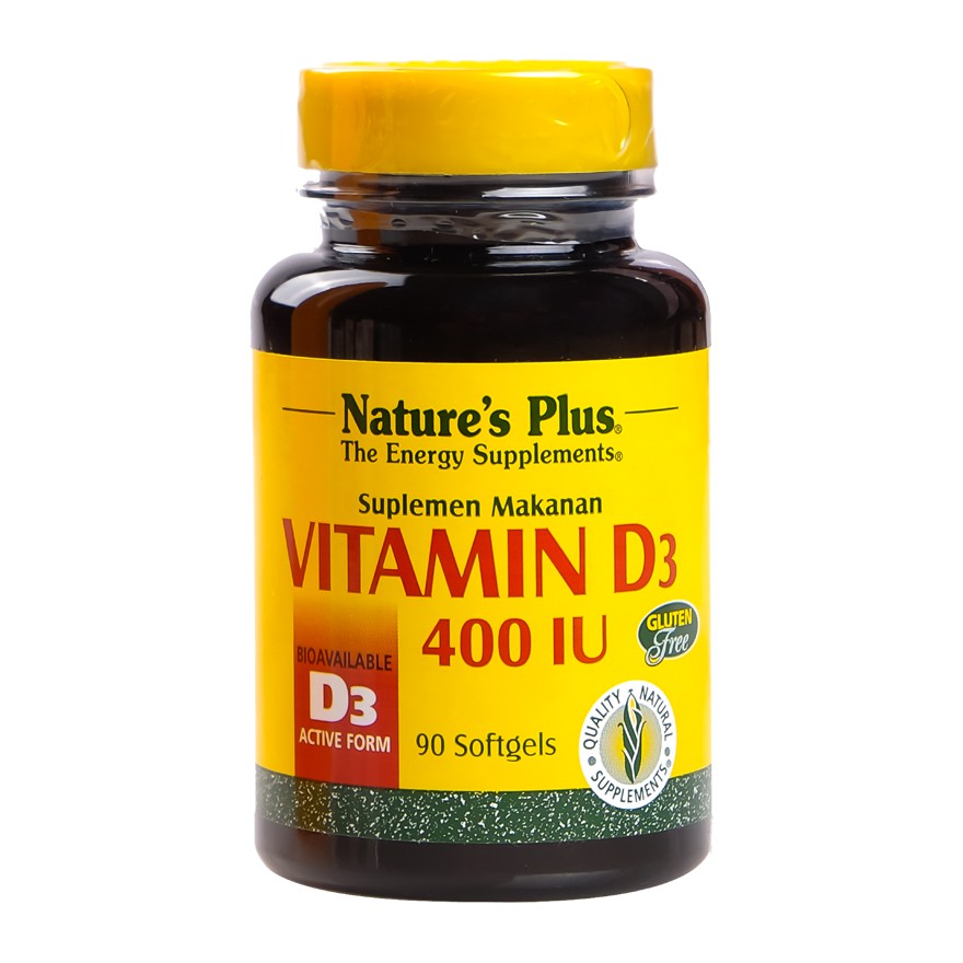 NATURE'S PLUS Vitamin D 400 IU Shopee Indonesia