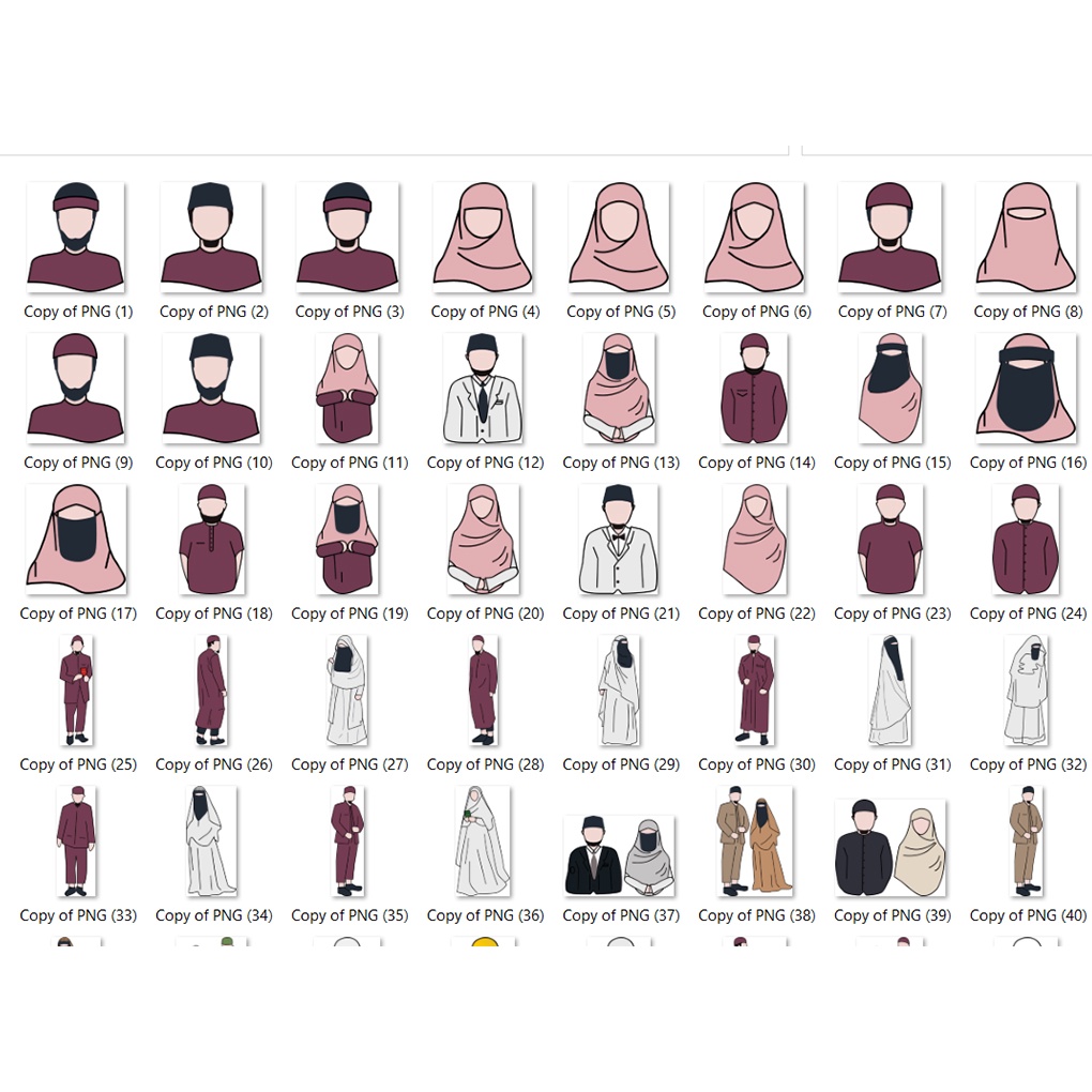 RB Template Undangan Digital Nikah Video Islami Pernikahan Syari Wedding Islamic Hijrah Premuim -