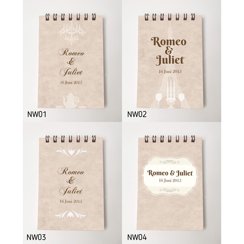 

Notes untuk Souvenir Pernikahan