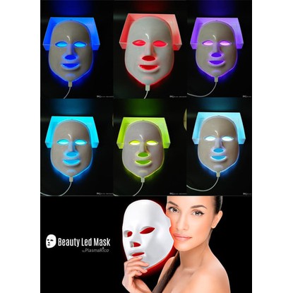 MASKER LED - mask led beauty terapi wajah kecantikan + BONUS SERUM