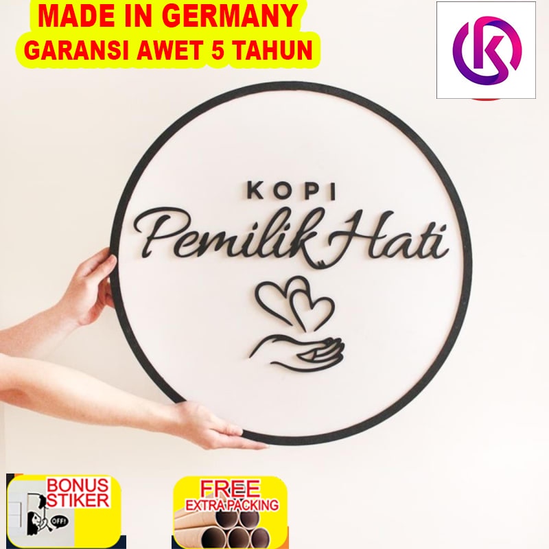

Promo Wooden Signage / Papan Nama Toko / Signage kayu / Bisa Custom Logo