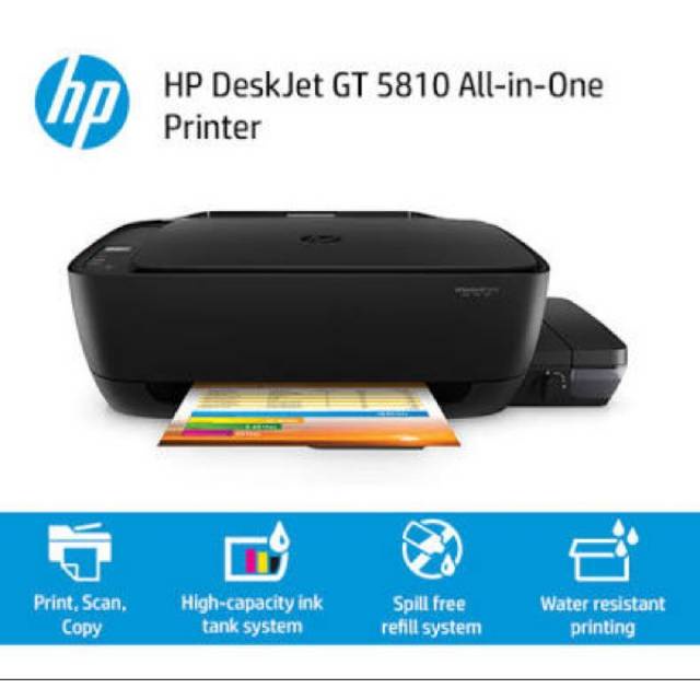 PRINTER HP DESKET GT 5810 ALL IN ONE