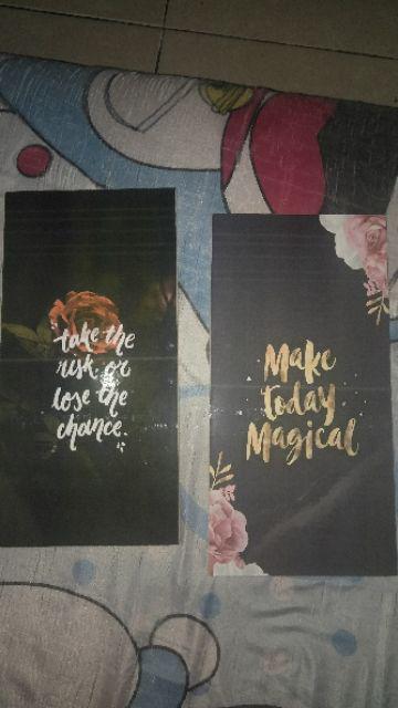 Hiasan Dinding Kata Poster Kayu Quotes Cafe Vintage Wall Decor Ruangan Dekorasi Rumah Quotes Mk114