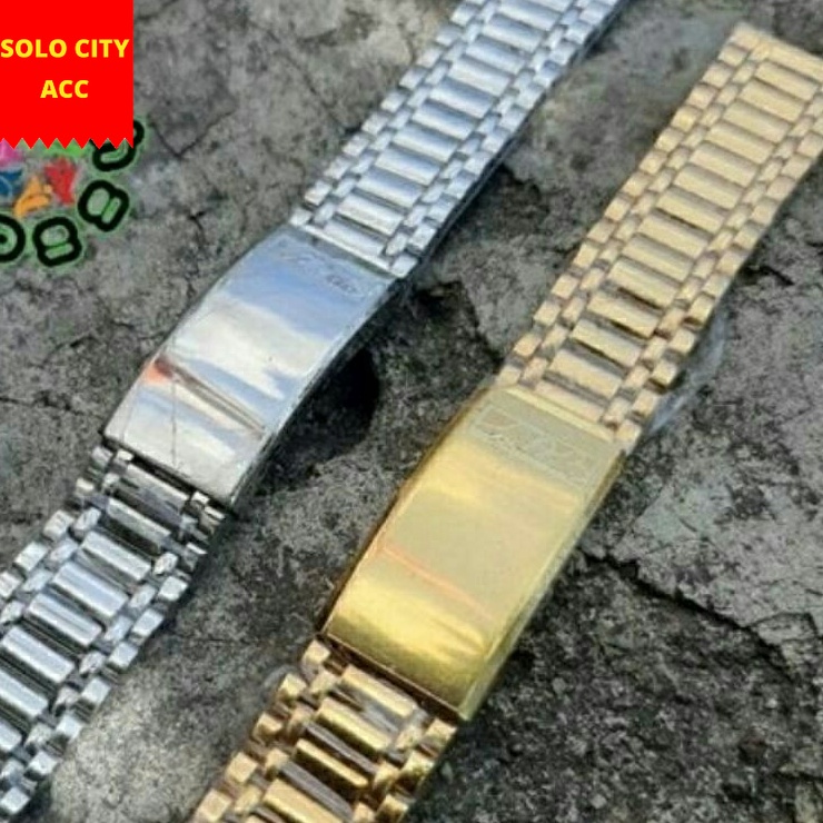Tali Jam Tangan Rantai Mido Commander Ocean Star Datoday 18 mm Gold Dan Silver