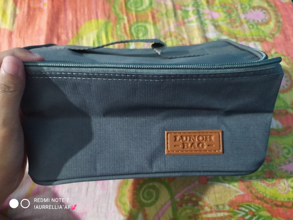 Tas Bekal Makanan Yooyee Mini Lunch Bag Polos Cooler Bag Aluminium Foil Lunch Box Kotak Makan Set