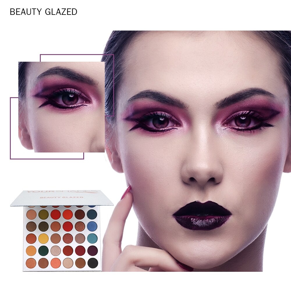 Beauty Glazed Your Shades 36 Color Eyeshadow Beauty Glazed Eyeshadow Pallete Beauty Glazed Eyeshadow Palette Beauty Glazed Eye Shadow Beauty Glazed