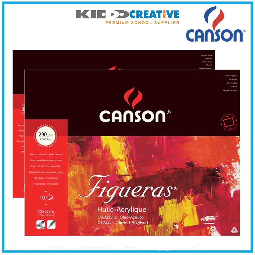 

CANSON FIGUERAS 10S 6F / 10S 50X65 290G