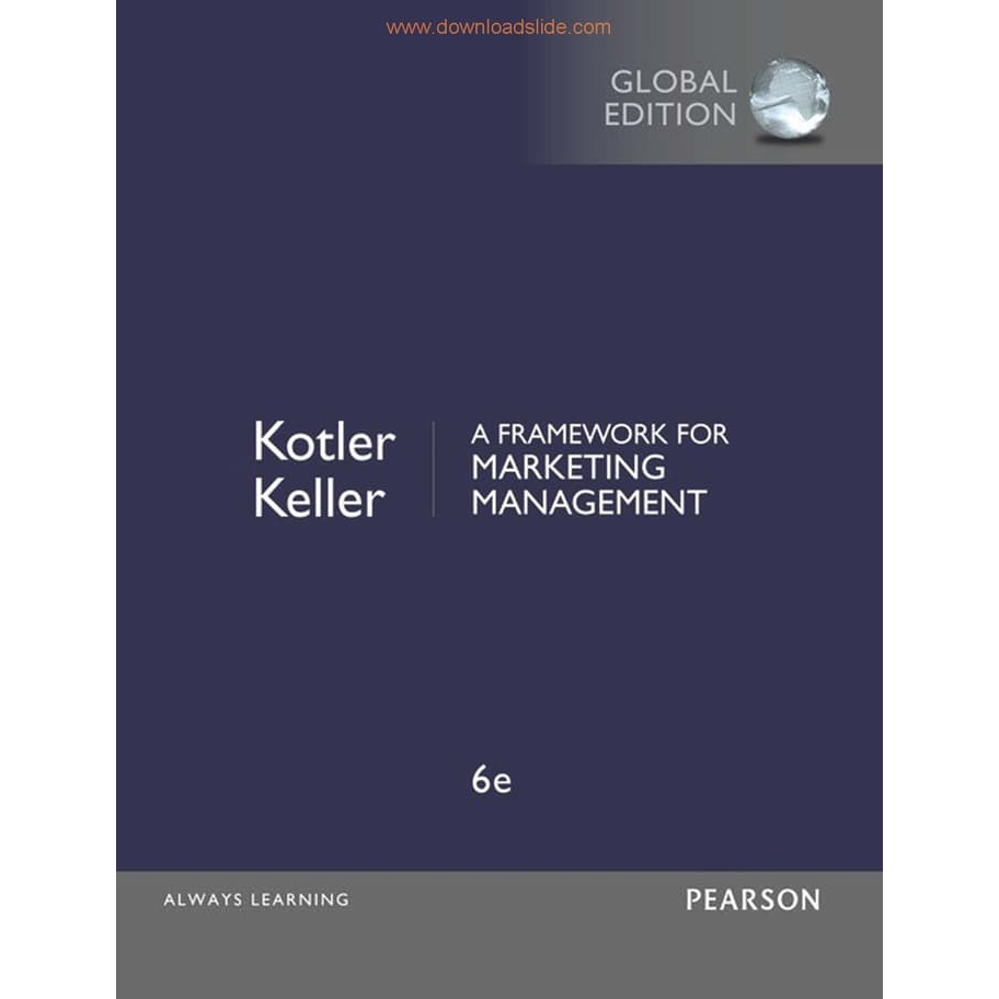 

BUKU A FRAMEWORK FOR MARKETING MANAGEMENT - HARDCOVER