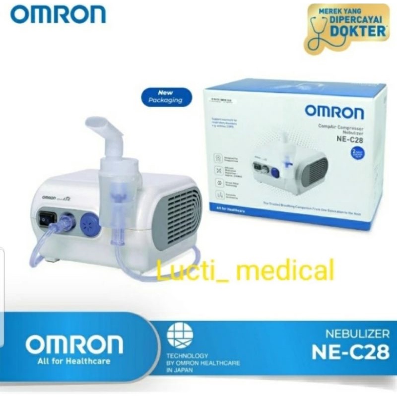 Nebulizer Omron NE-C28 / alat uap anak dan dewasa / Omron nebulizer NE-c28 / alat uap asma