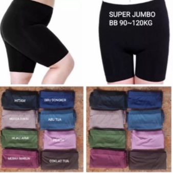 SHORT PANTS SUPER JUMBO BB 40 SAMPAI 120 KG CELANA DALAM WANITA BISA COD