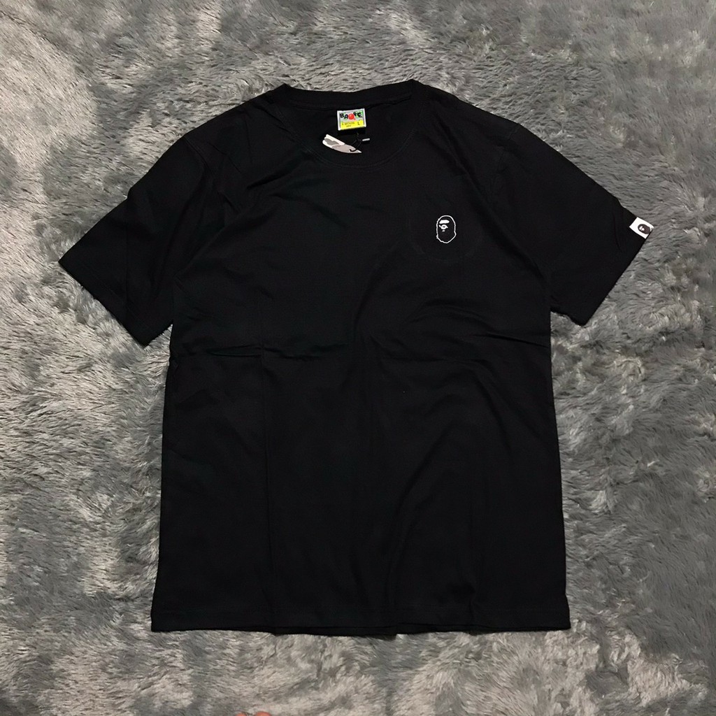 Kaos Bape Ape Head One Point Bordir Logo