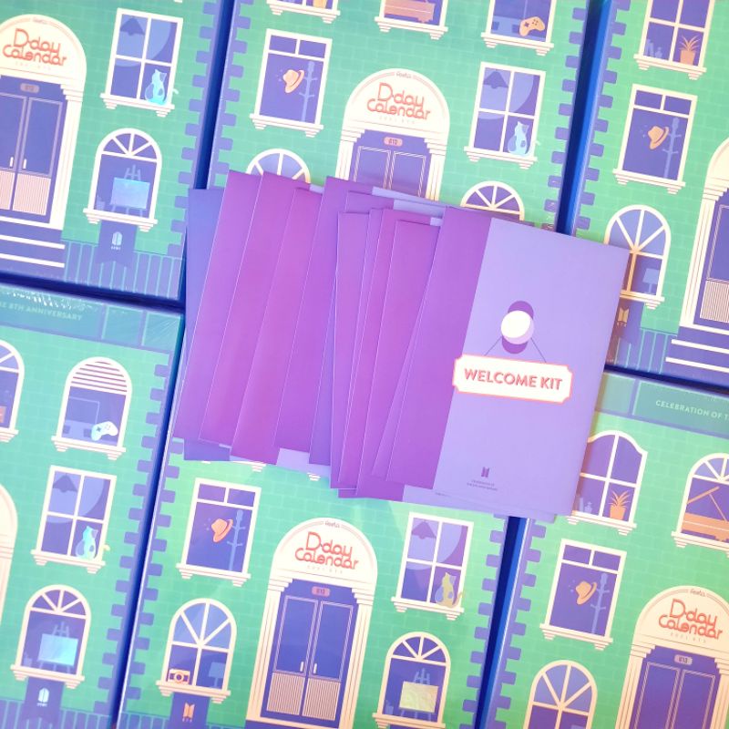 BTS FESTA D-DAY CALENDAR FULLSET