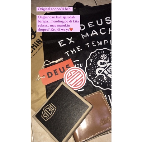 DEUS EX MACHINA WALLET DOMPET WOOBLET