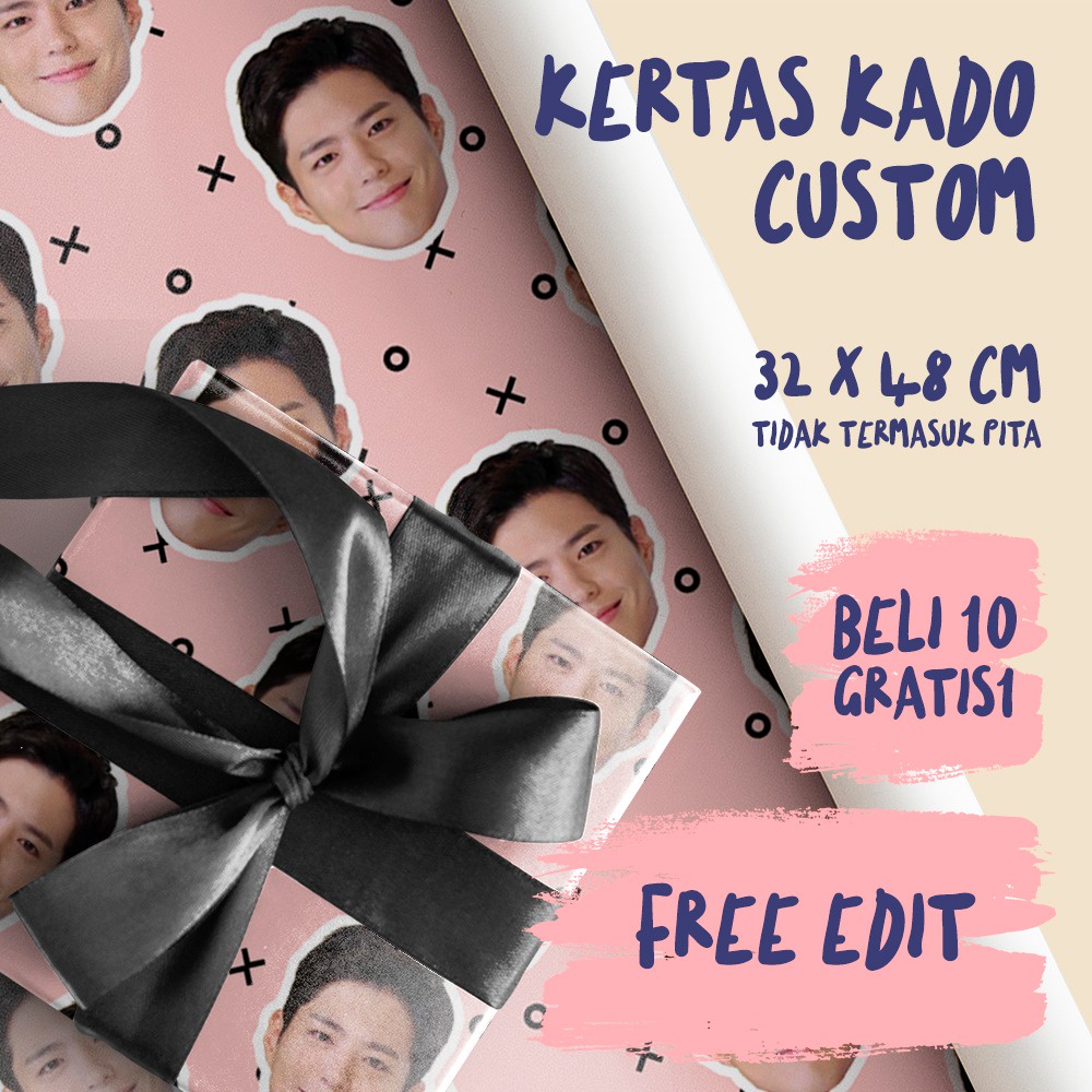 

Capricorn Design Kertas Kado Custom Muka - Free Edit dan Revisi - Beli 10 Gratis 1