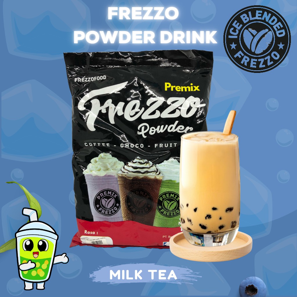 Frezzo Bubuk Minuman Rasa Milk Tea / Milk Tea Powder Drink 1 Kg