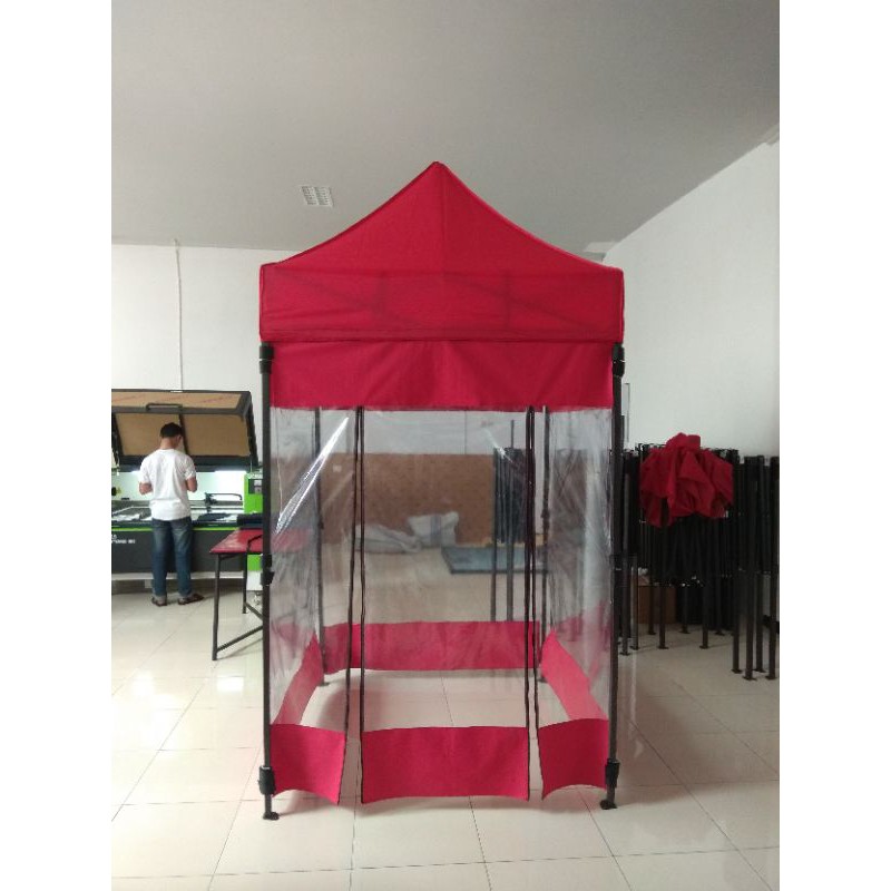 DINDING TENDA LIPAT size 1.5x2 4 SISI