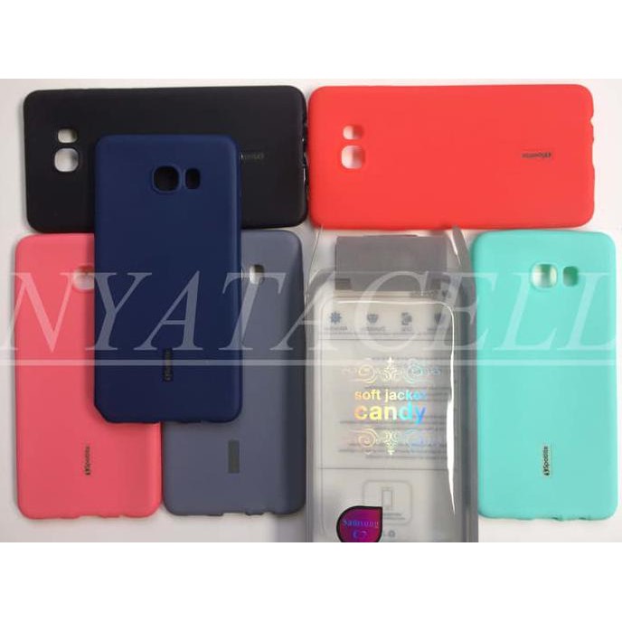 NEW CASE SPOTLITE CANDY SAMSUNG GALAXY C7 SOFTCASE/DOFF/SOLID/SOFTSHELL MILENIA