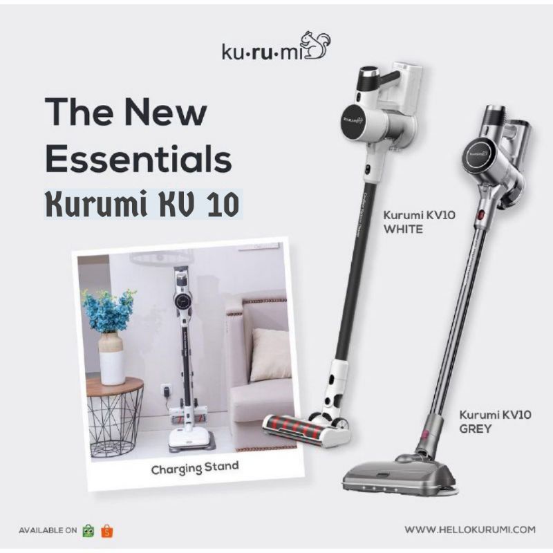 Kurumi KV 10 Cordless Vacuum / kurumi KV10 / Vacuum Lantai