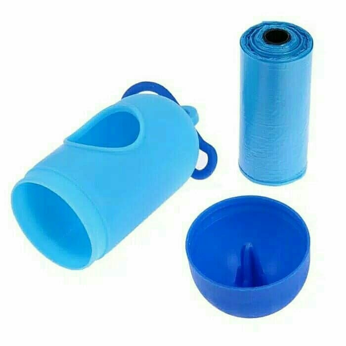 KAPSUL DISPENSER (FREE REFILL) Tempat Plastik Poop/PUP/Kotoran Anjing/Kucing ~ Case Capsule Portable