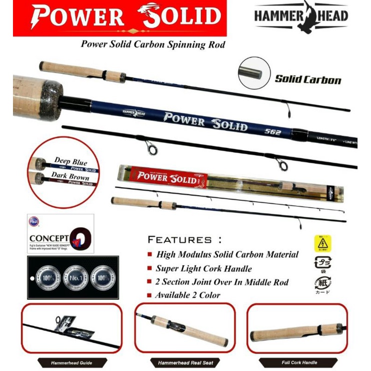 joran hammerhead power solid 135, 150, 165