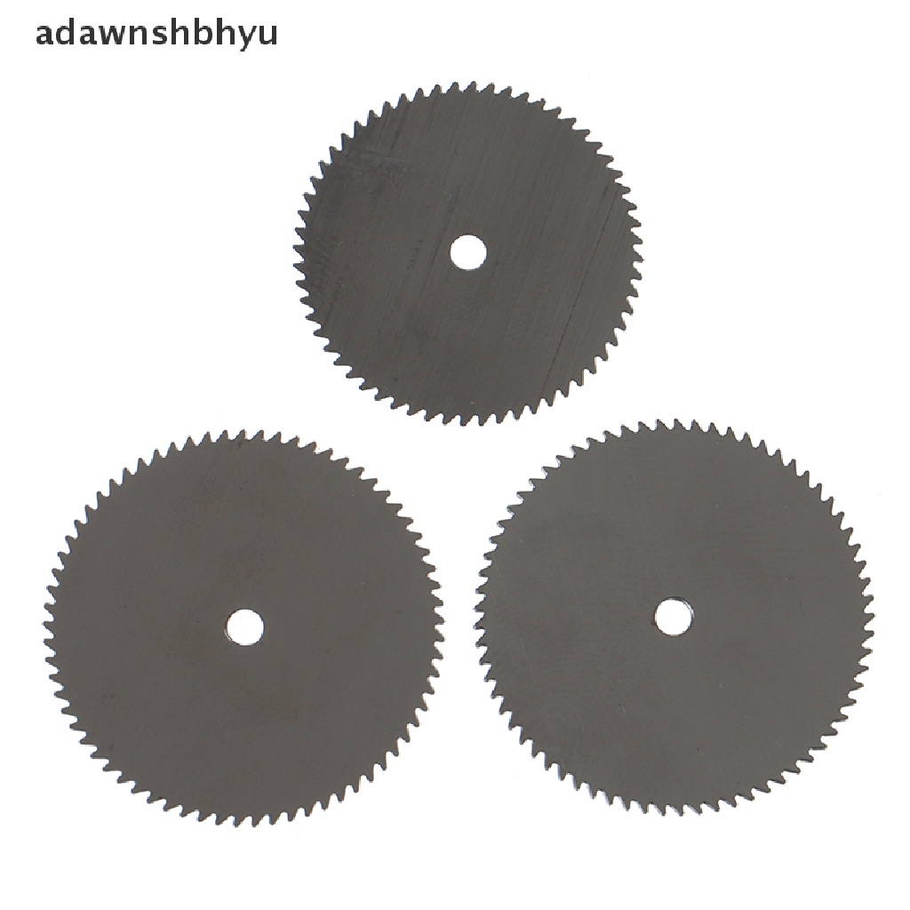 Adawnshbhyu 20Pcs Mata Gergaji Mini Circular Saw HSS Piringan Pemotong Kayu Untuk Alat Listrik Putar