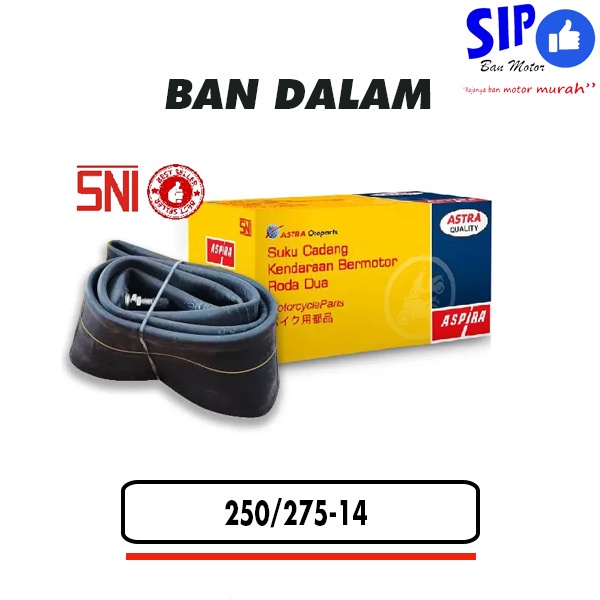 Ban Dalam Aspira 2.50/2.75-14 - 70/90-14, 80/90-14 Motor Matic