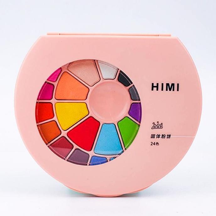 

Miya Himi Solid Watercolor Set 24 with Brush