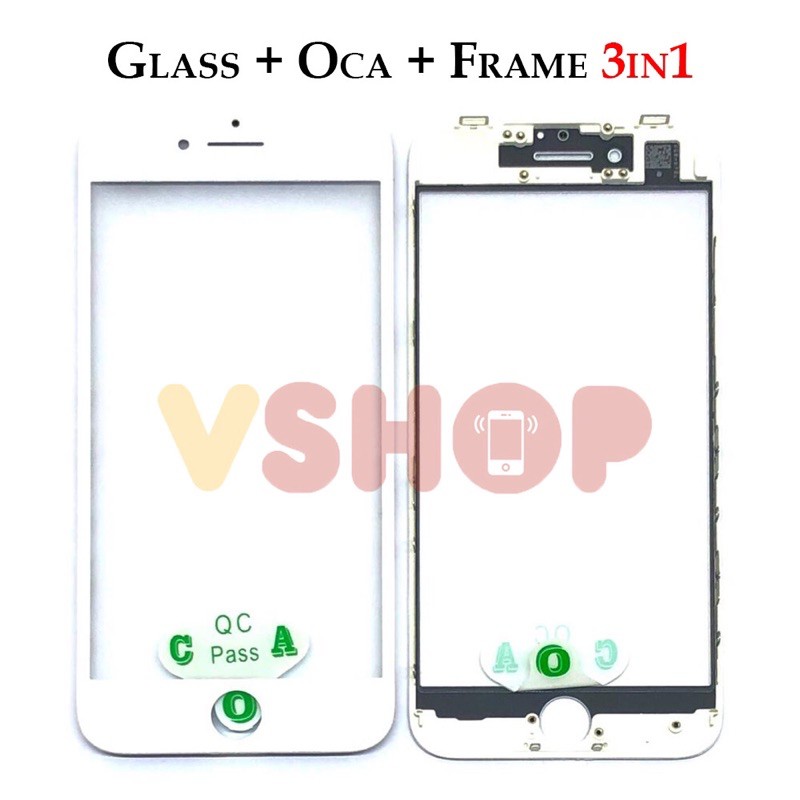 GLASS LCD - KACA TOUCHSCREEN - OCA - FRAME 3IN1 8 8G