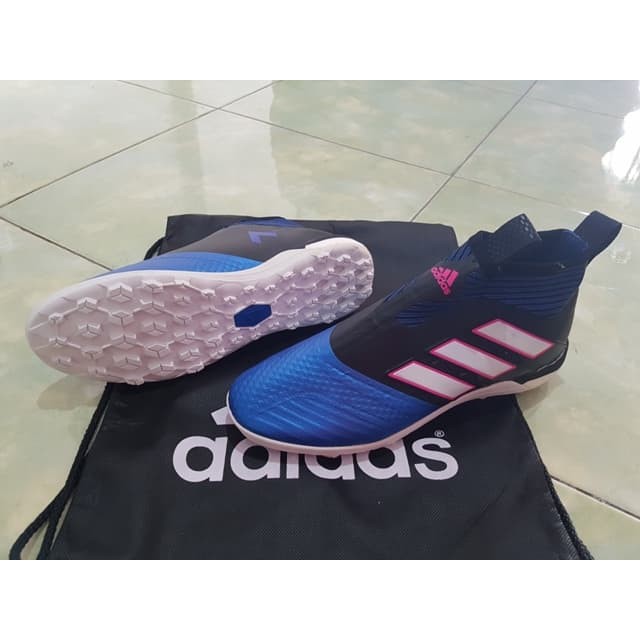 Futsal Adidas Tango Ace17+ Purecontrol TF - Blue Black