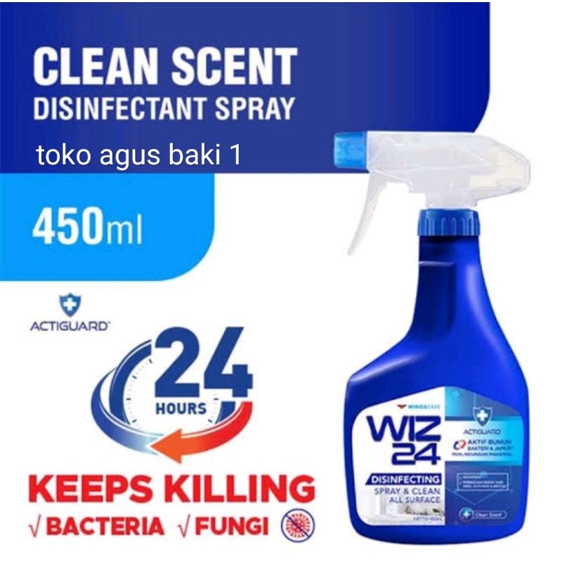 WIZ 24 disinfectant 450ml