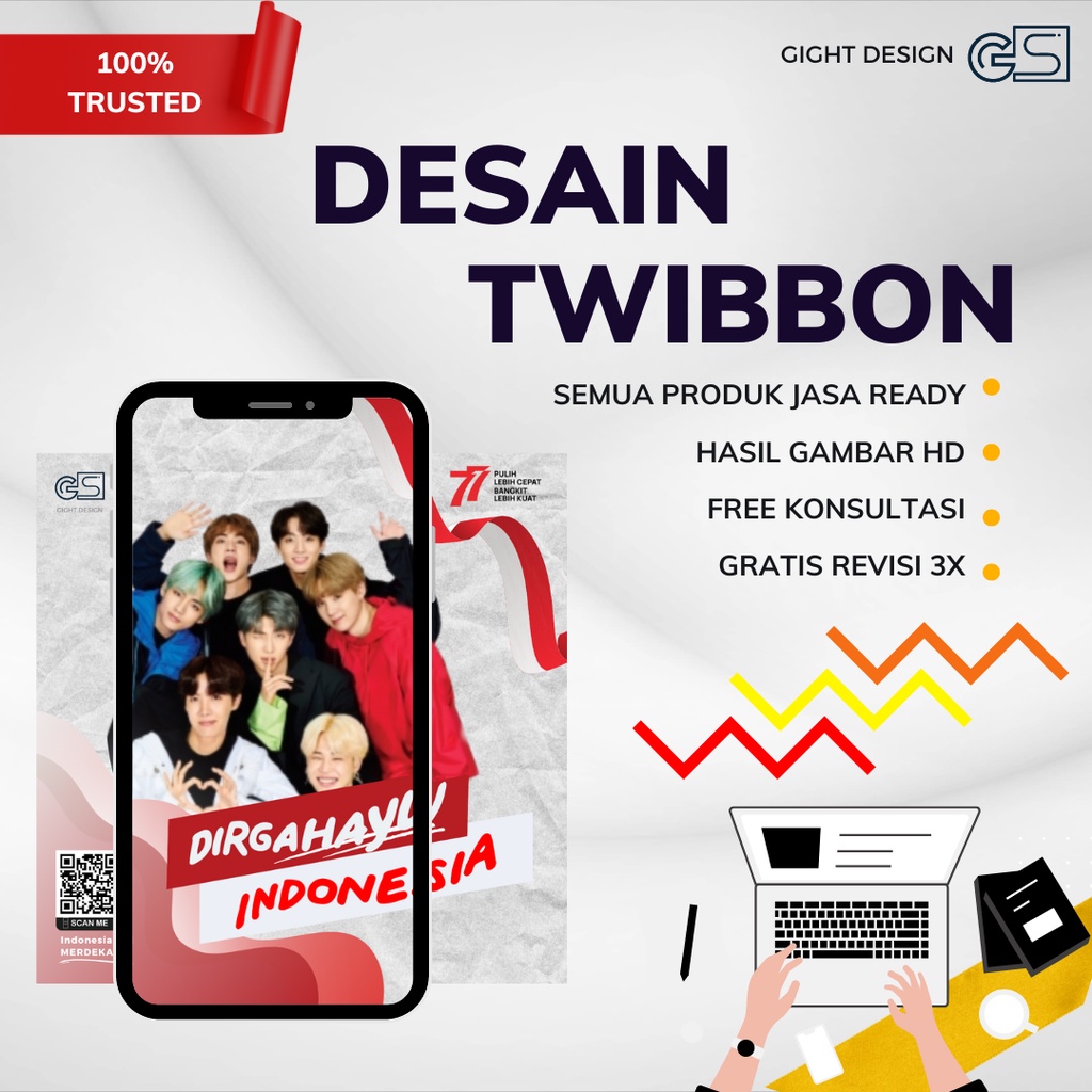Jasa Desain Twibbon