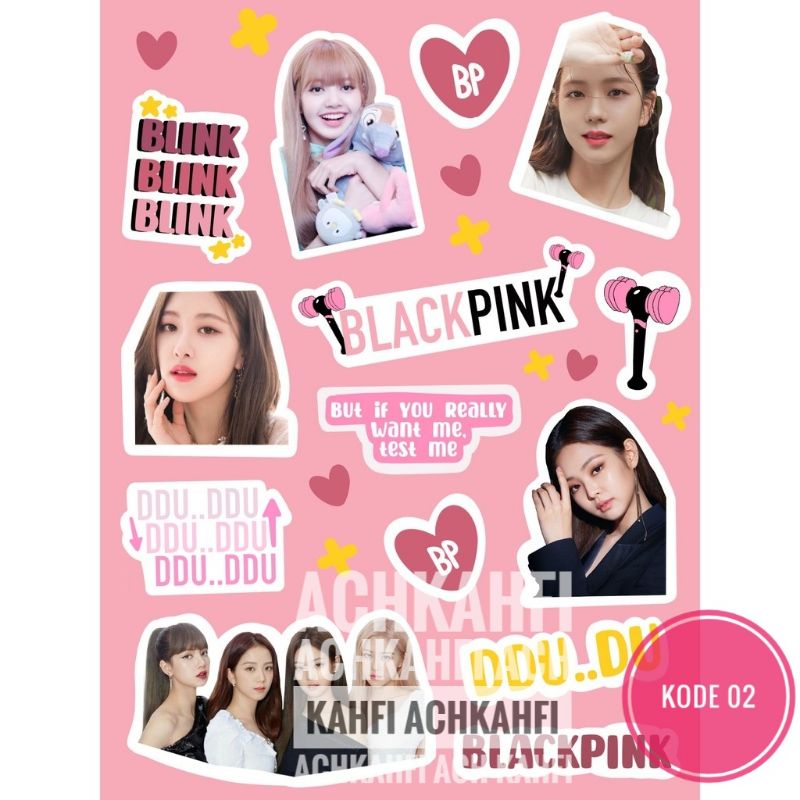

STIKER BLACKPINK KPOP KOREA