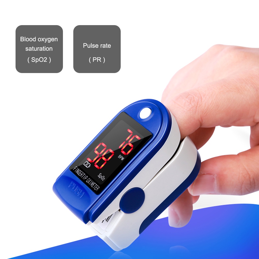 Fingertip pulse oxymeter Fingertip oximeter SpO2 TFT Full Colour LK87/LK88