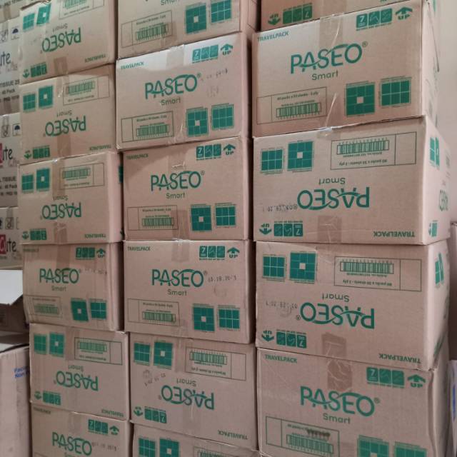Tissue paseo travel 50 sheet 1 dus