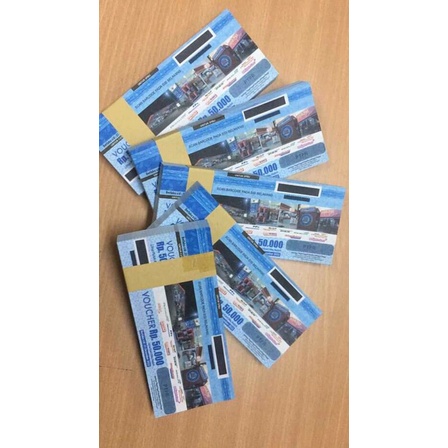 Voucher Pertamina SPBU Pecahan Rp.50.000