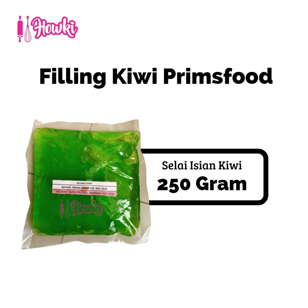

Kiwi Filling Primsfood / Selai Kiwi Repack 250gr