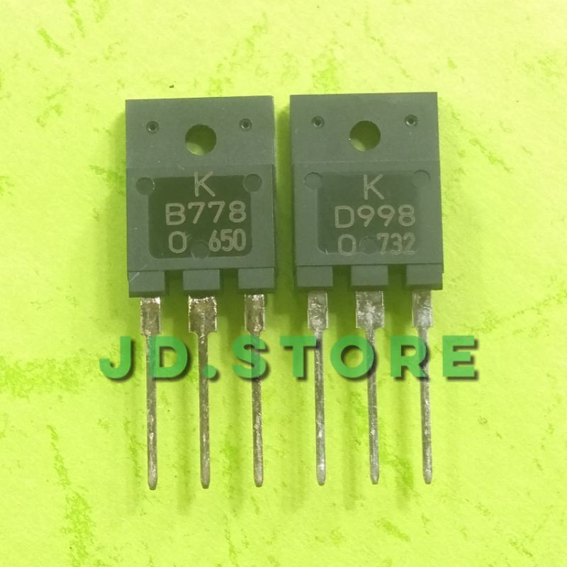 transistor B778 & D998