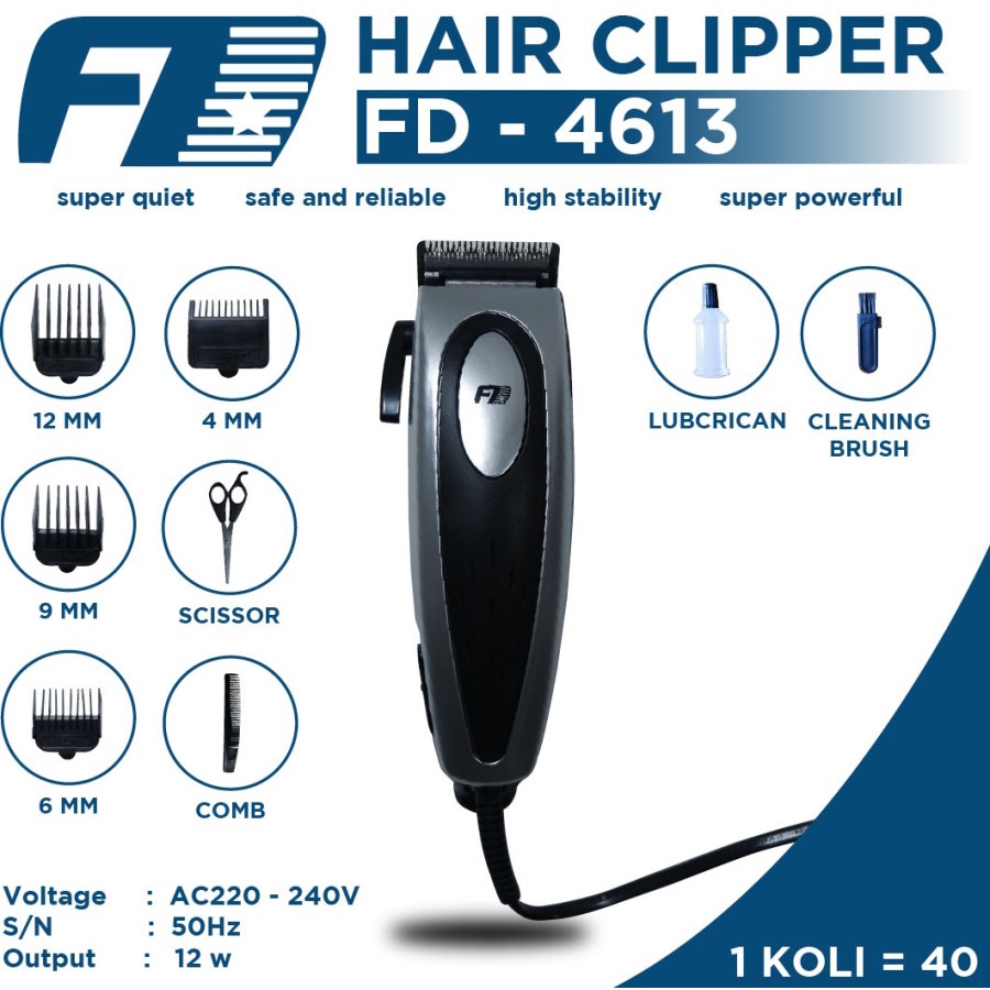 CUKURAN RAMBUT NO BRAND TYPE FD-4613