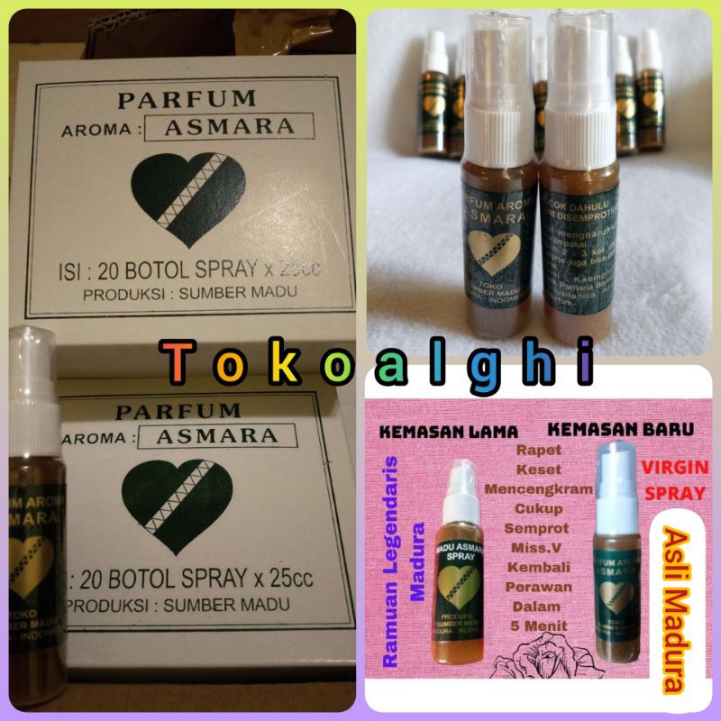 Madu Asmara Spray Miss V Original - Sari Rapet Ramuan Herbal Madura - Perapat Miss V