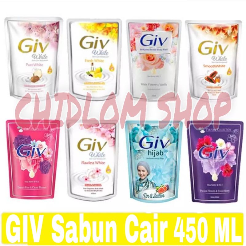 GIV Sabun Cair 400 ML / 450 Ml All Varian