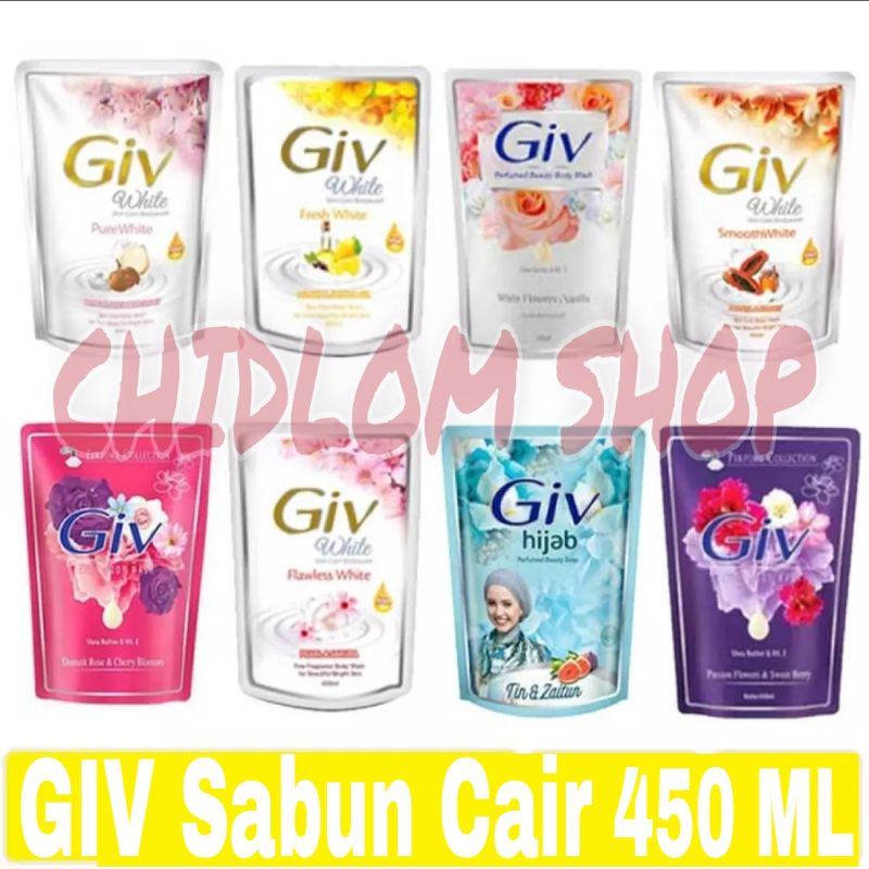 GIV Sabun Cair 400 ML / 450 Ml All Varian